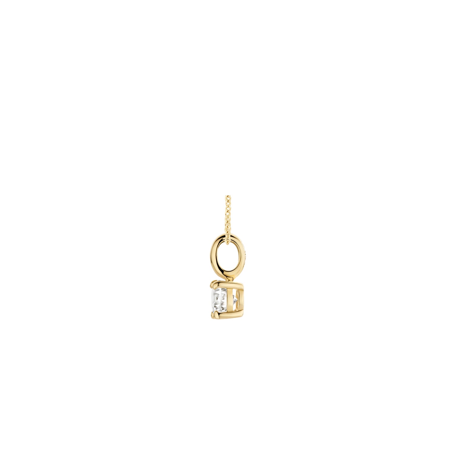 Blush Hanger 6092YZI -  Geel Goud (14k) met Zirkonia