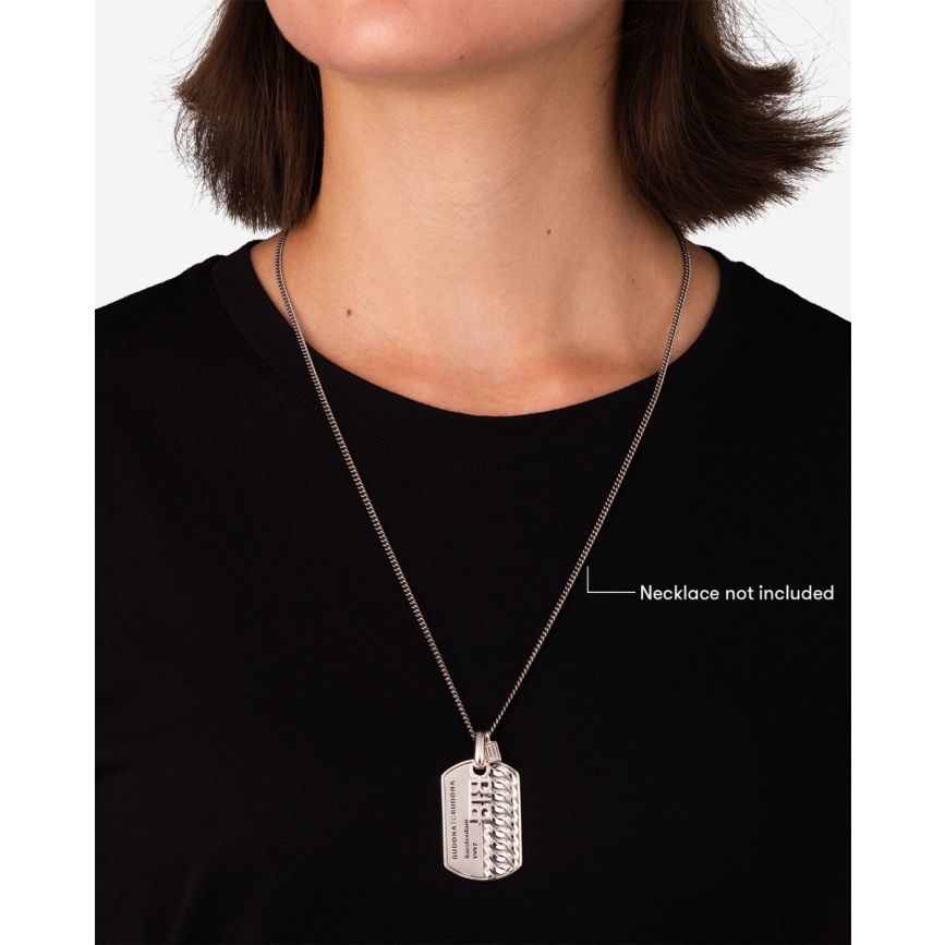 BUDDHATOBUDDHA - Hanger Chain army tag