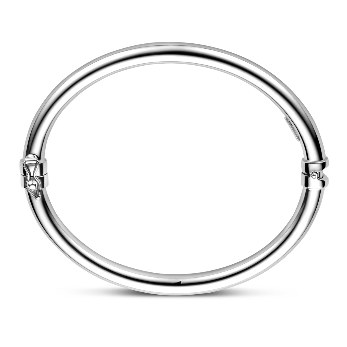 Zilveren bangle 5mm | 60mm