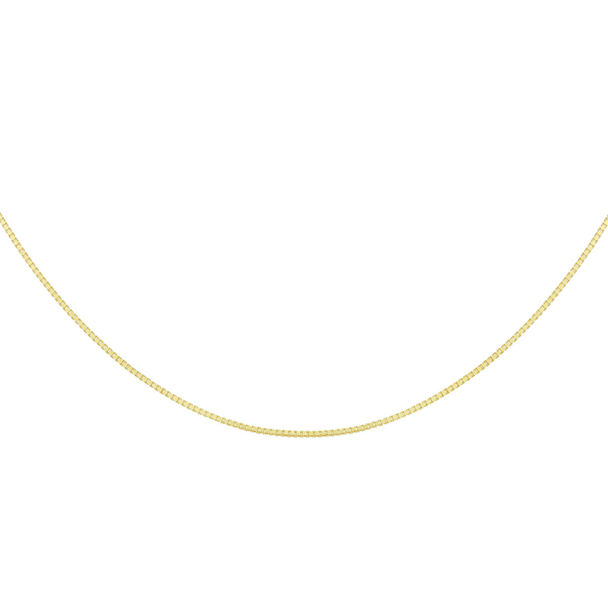 14krt geelgouden collier venetiaans 0,8mm