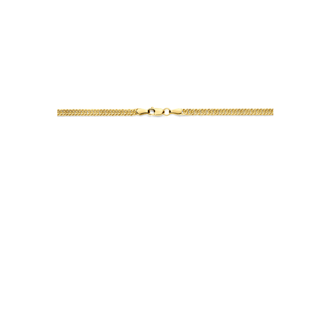 Silgold collier gourmette 3mm | 45cm