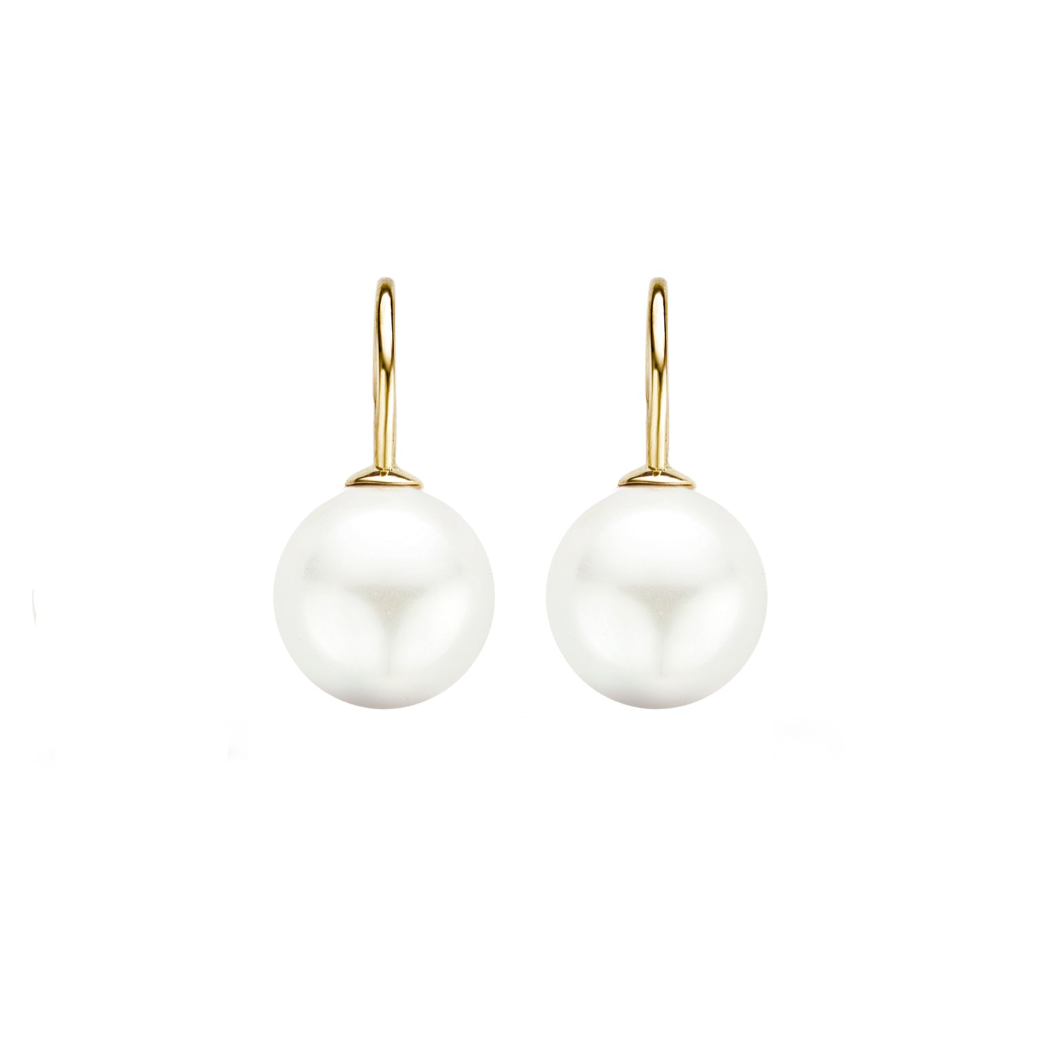 Blush Oorbellen 7049YPW -  Geel Goud (14k) met Swarovski Parel