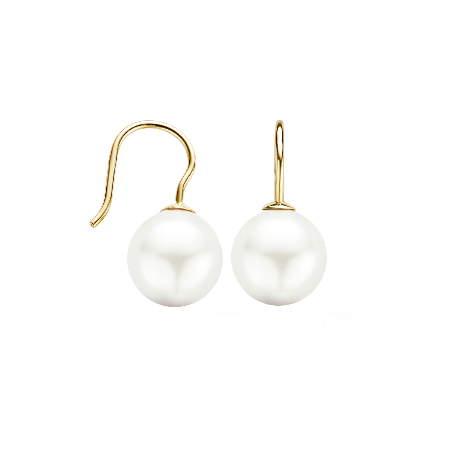 Blush Oorbellen 7049YPW -  Geel Goud (14k) met Swarovski Parel