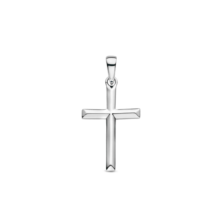 Zilveren hanger kruis | 20x13,5mm