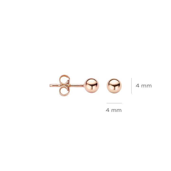 Blush Oorbellen 7121RGO -  Rosé Goud (14k)