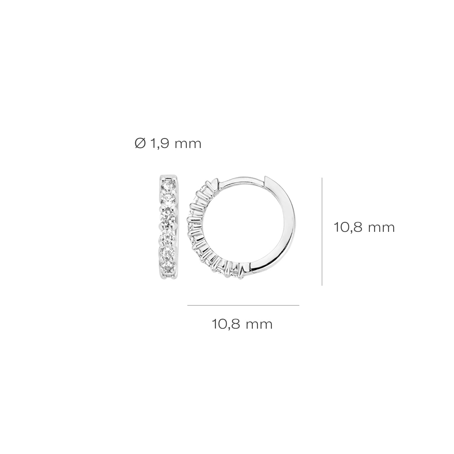 Blush Oorbellen 7134WZI