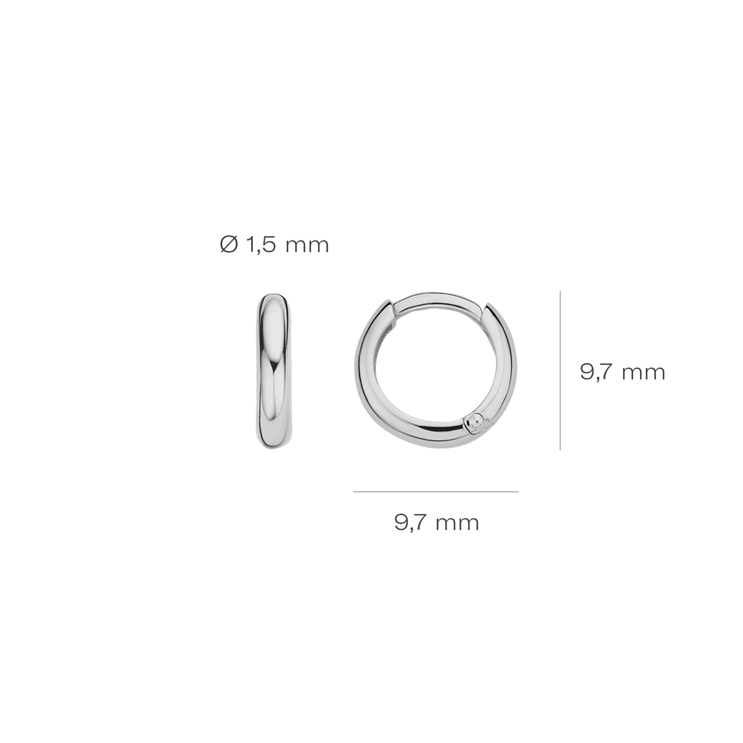 Blush Oorbellen 7221WGO