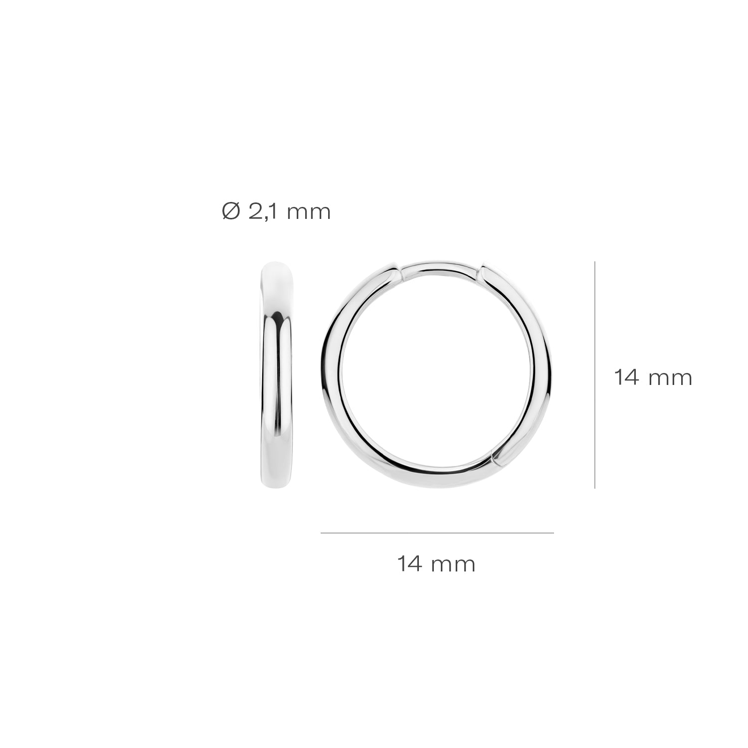 Blush Oorringen 7271WGO