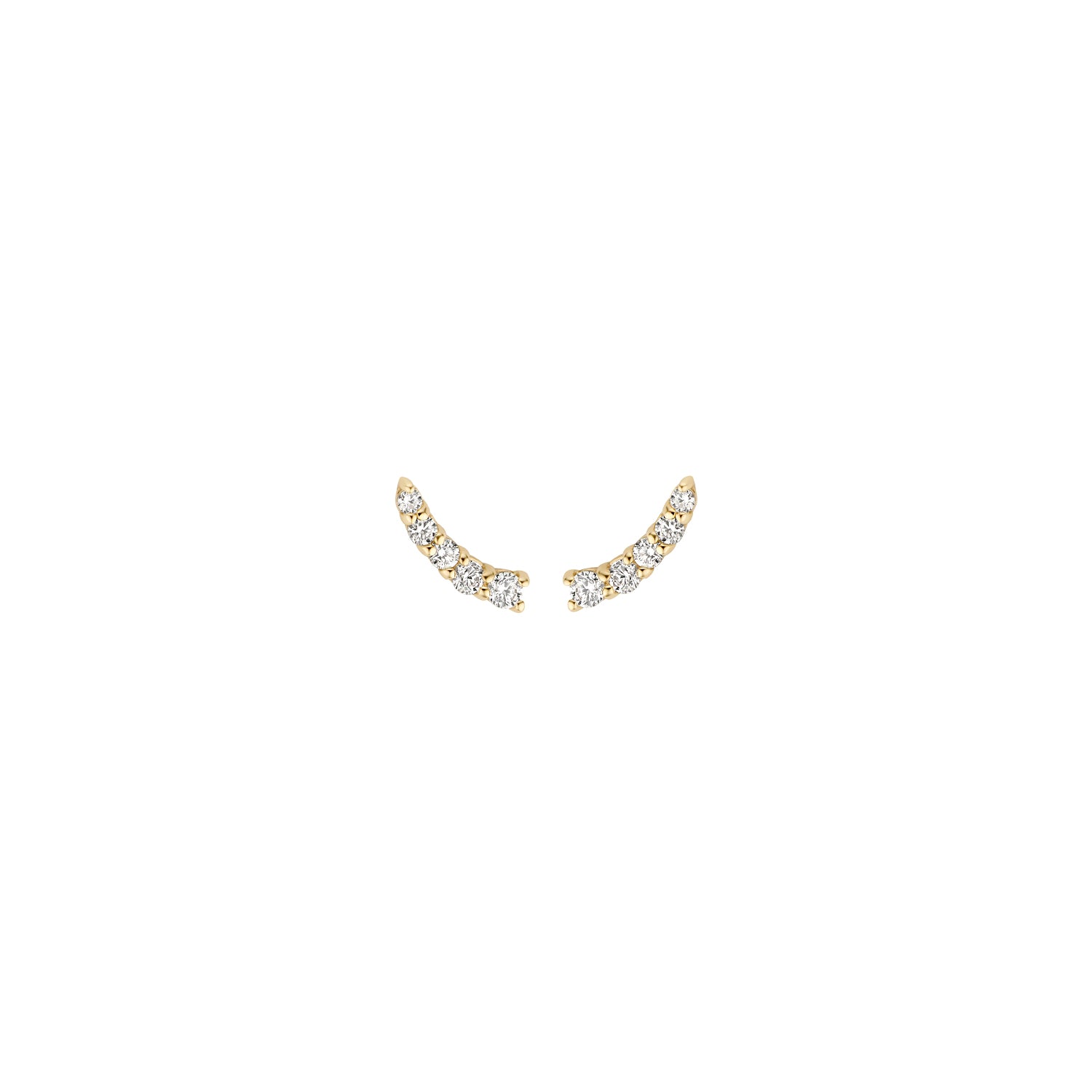 Blush Oorbellen 7319YZI - Geel Goud (14k) met Zirkonia