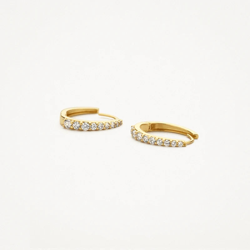Blush Oorringen in 14k Goud en zirkonia - 7342YZI