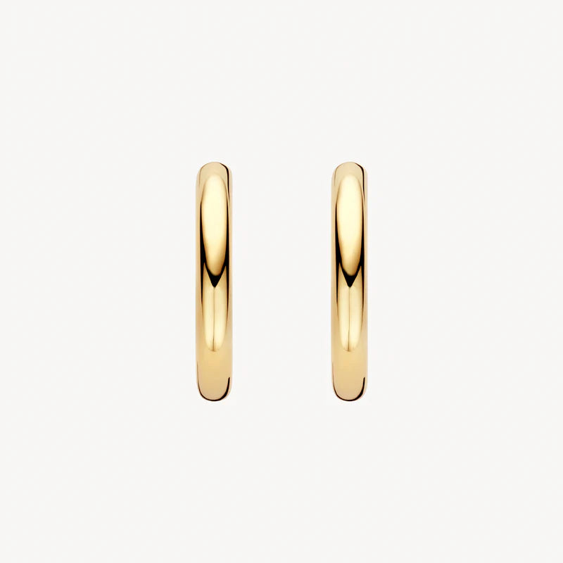 Blush Lab Diamonds Oorringen LG7022Y - Geelgoud (14k)