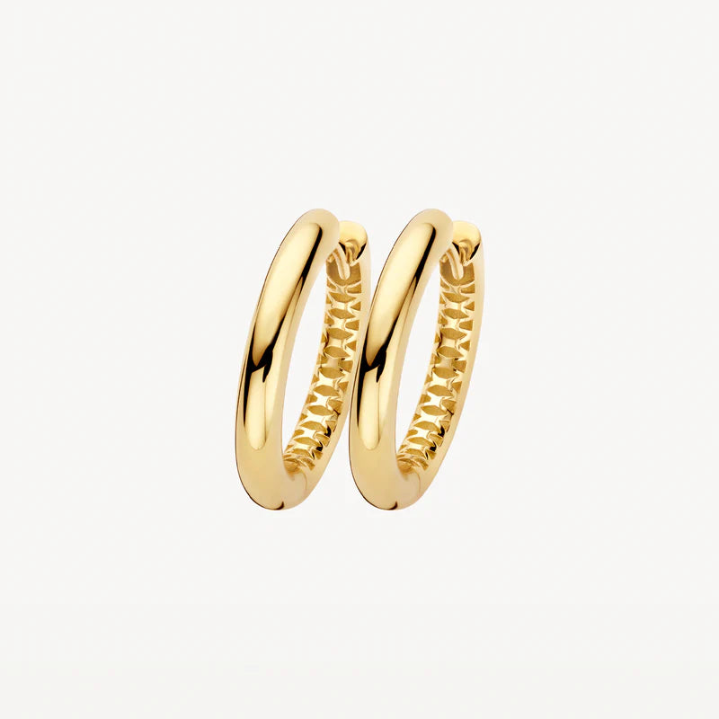 Blush Lab Diamonds Oorringen LG7022Y - Geelgoud (14k)