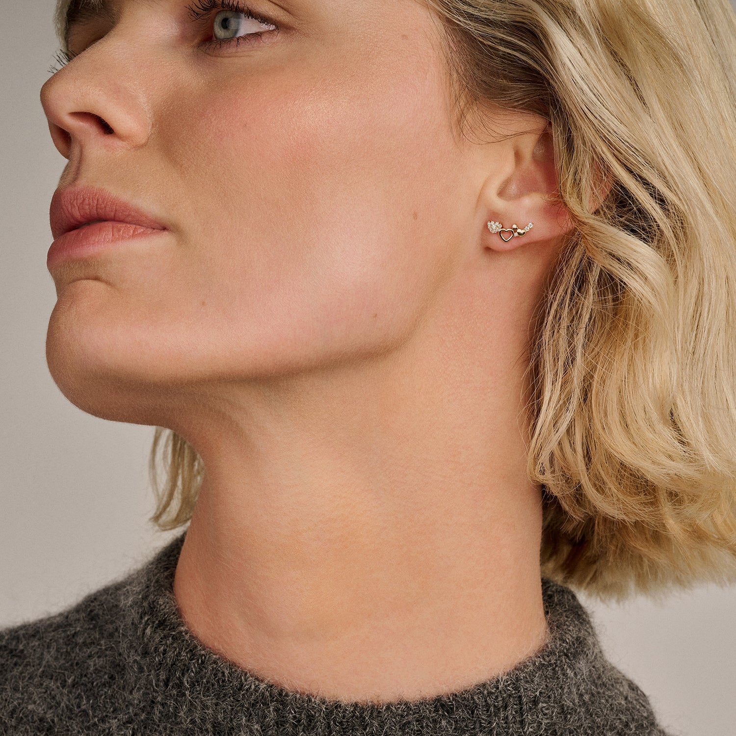 Blush Oorknoppen 7376YZI - Geel Goud (14k)