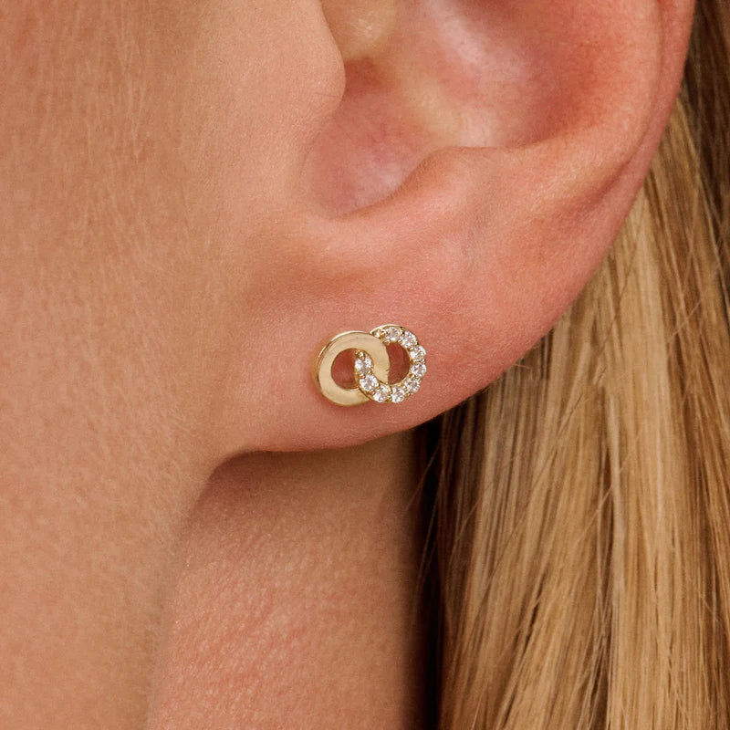 Blush Oorknoppen 7397YZI - Geel Goud (14k)