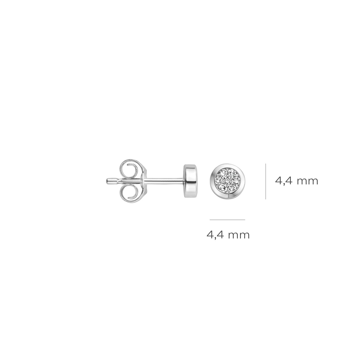 Blush Natural Diamonds Oorknoppen 7610WDI