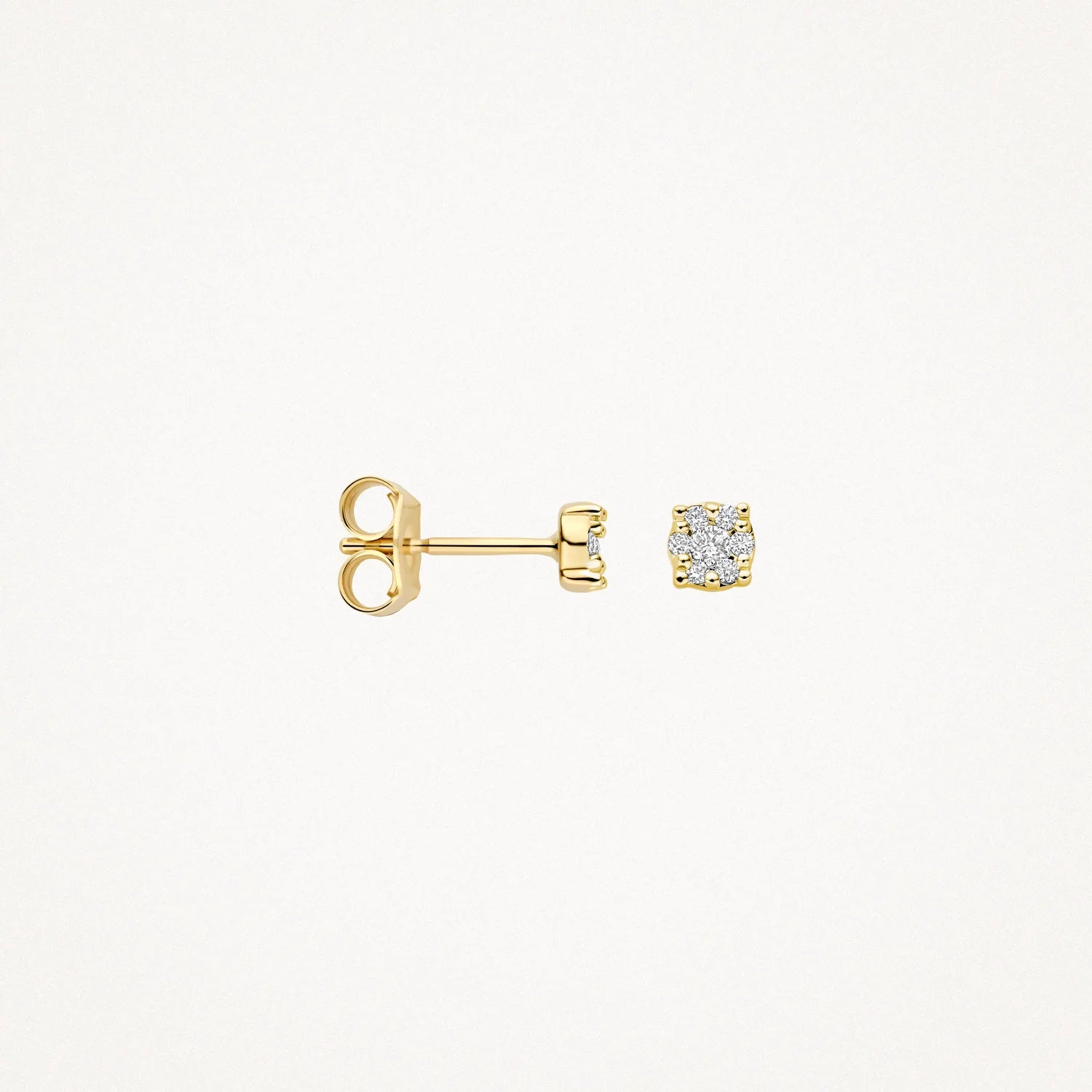 Blush Natural Diamonds Oorknoppen 7639YDI | 2x0.07ct