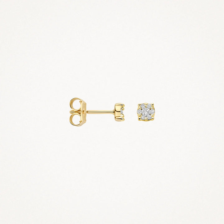 Blush Natural Diamonds Oorknoppen 7639YDI | 2x0.07ct