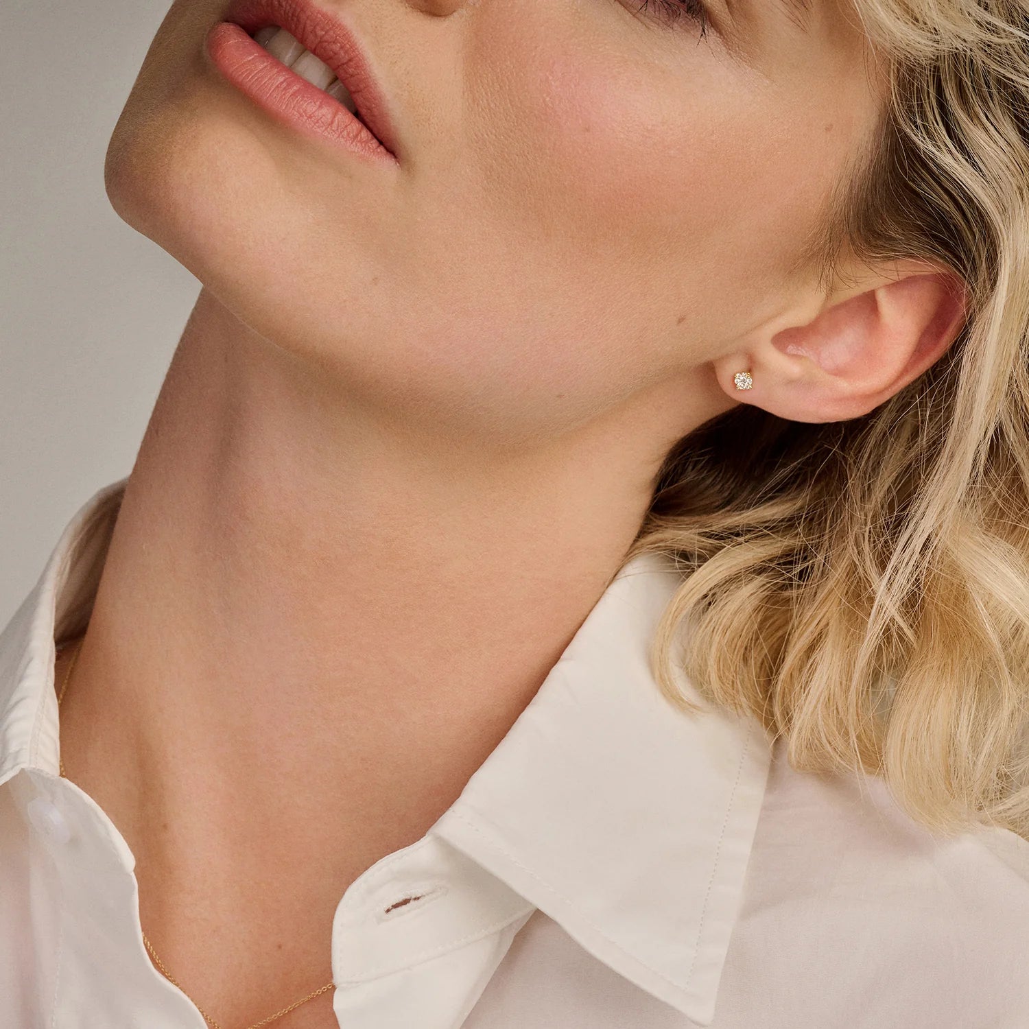 Blush Natural Diamonds Oorknoppen 7639YDI | 2x0.07ct