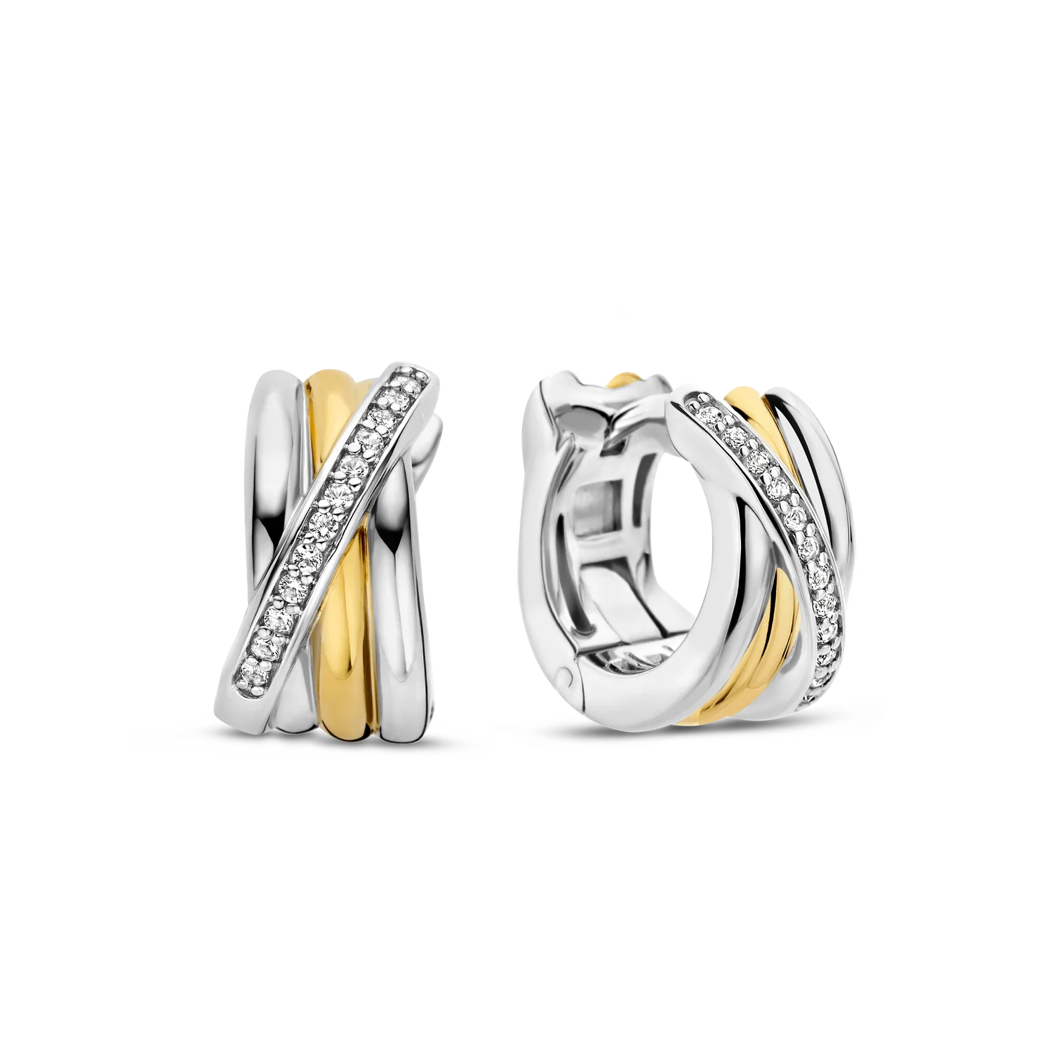 TI SENTO klapoorringen - 7960ZY