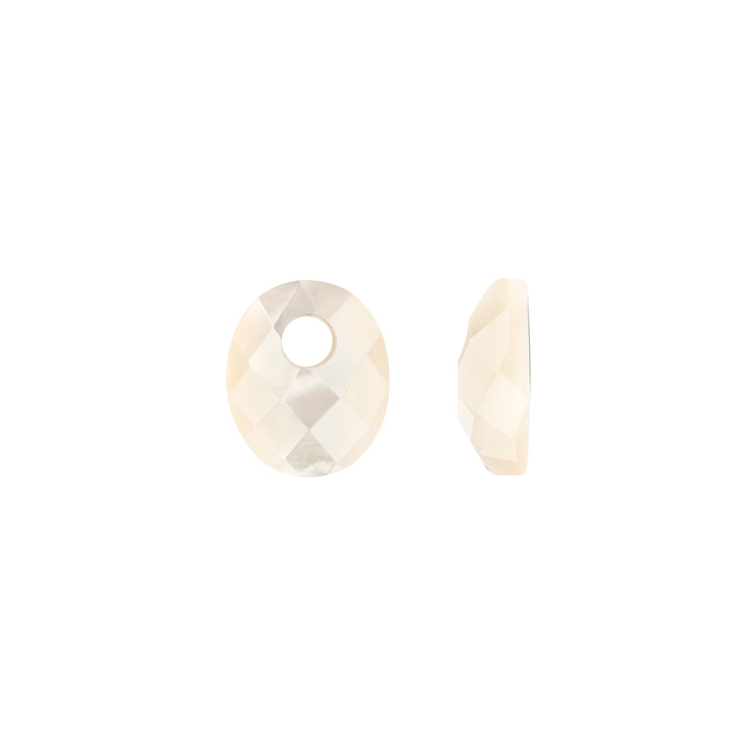 Blush Oorbelbedels 800MOPM - Mineraalsteen M.O.P.