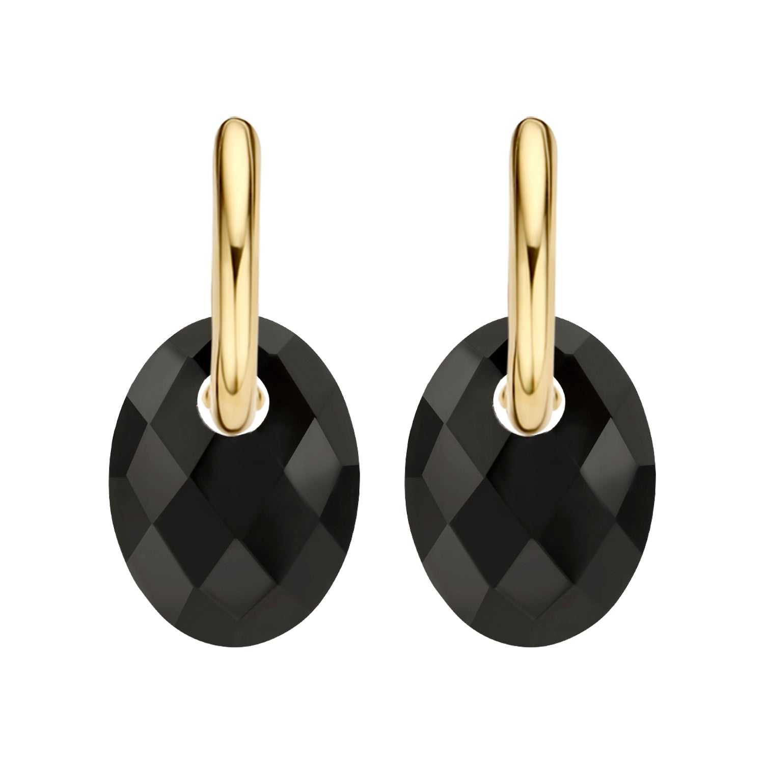 Blush Oorbelbedels 810BONO - Mineraalsteen Onyx