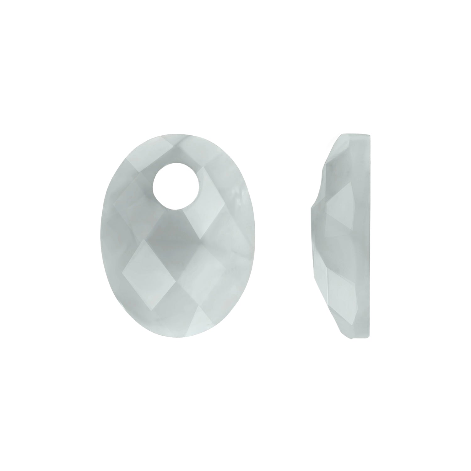 Blush Oorbelbedels 810GRAO - Mineraalsteen Grijze Agaat