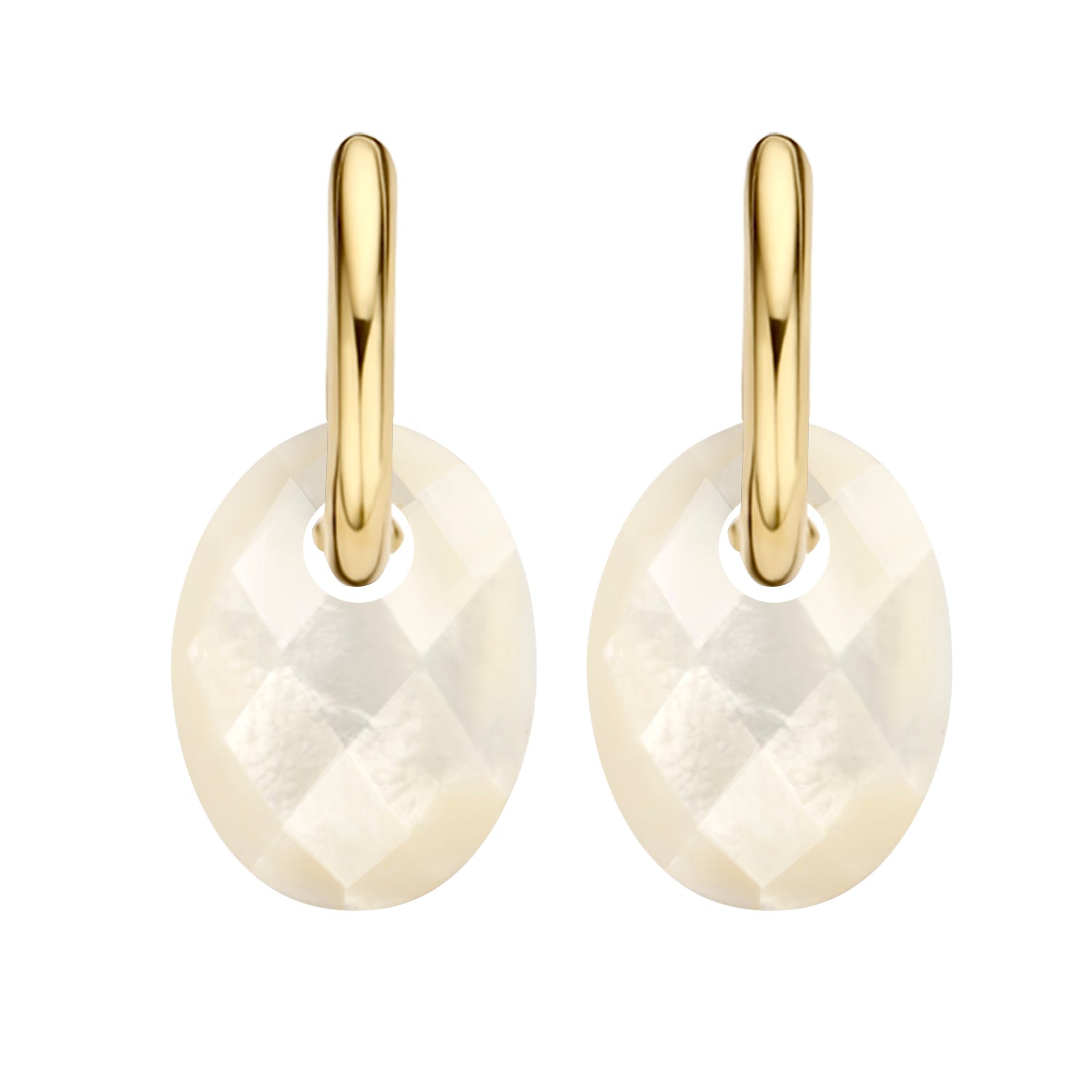 Blush Oorbelbedels 810MOPM - Mineraalsteen M.O.P.