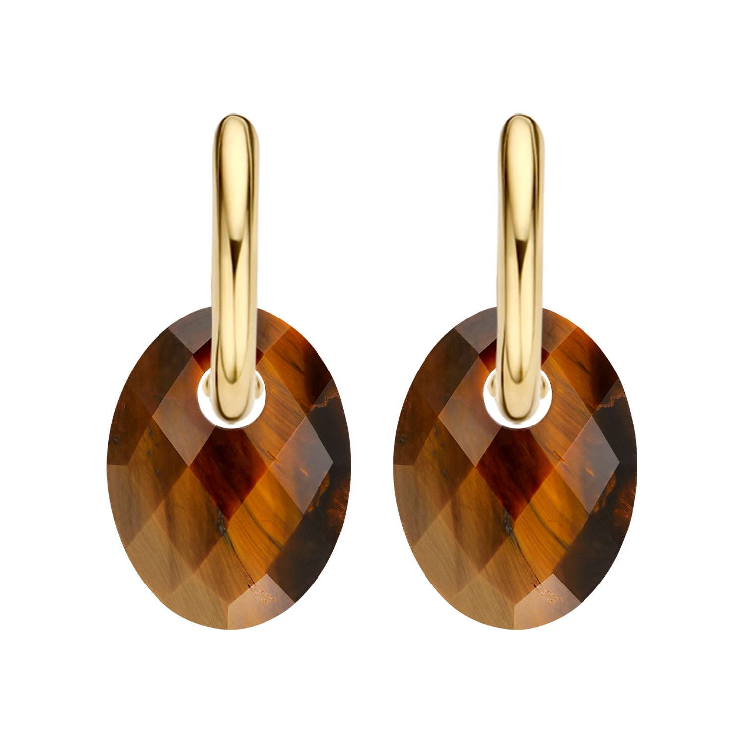 Blush Oorbelbedels 810TIGO - Mineraalsteen Tijger Oog