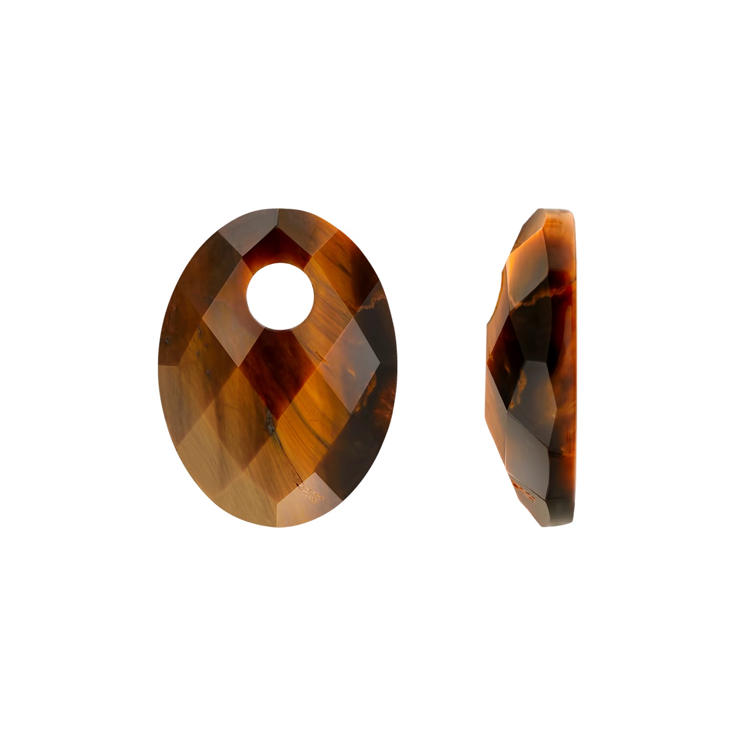 Blush Oorbelbedels 810TIGO - Mineraalsteen Tijger Oog