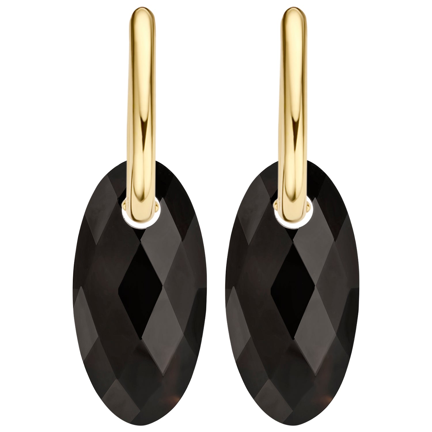 Blush Oorbelbedels 820BONL - Mineraalsteen Onyx