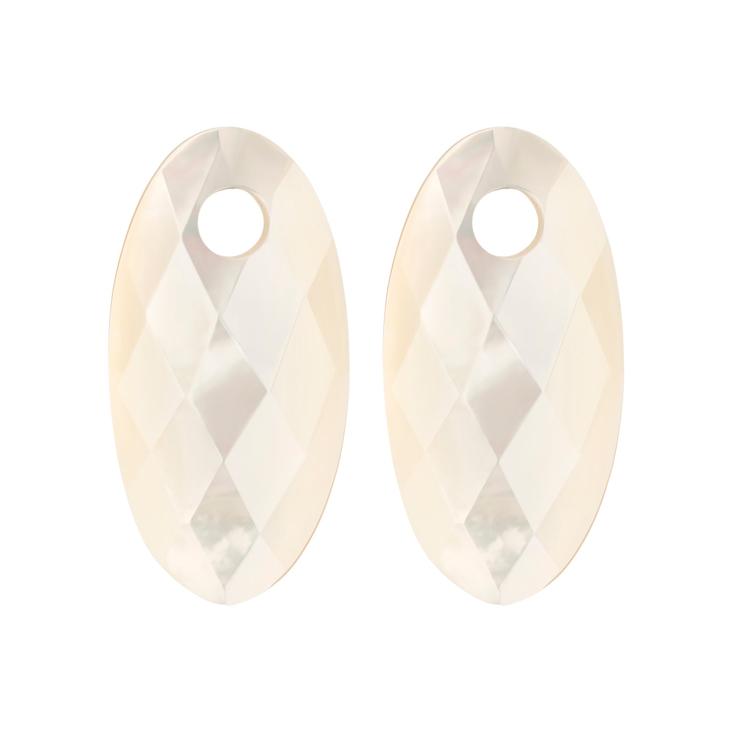 Blush Oorbelbedels 820MOPL - Mineraalsteen M.O.P.