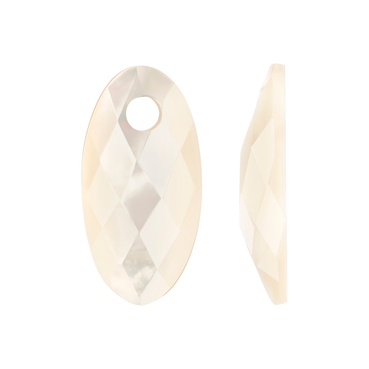 Blush Oorbelbedels 820MOPL - Mineraalsteen M.O.P.