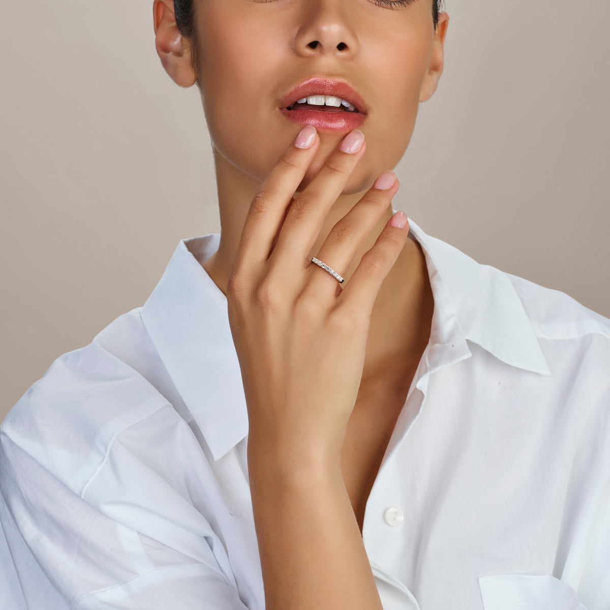 zilveren ring zirkonia | 2,5mm