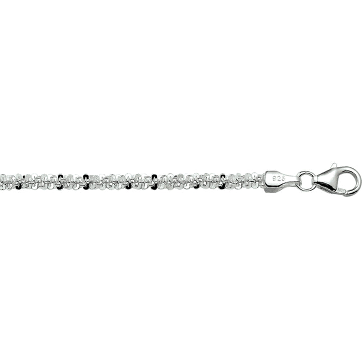 Zilveren armband fantasie 3mm | 19cm