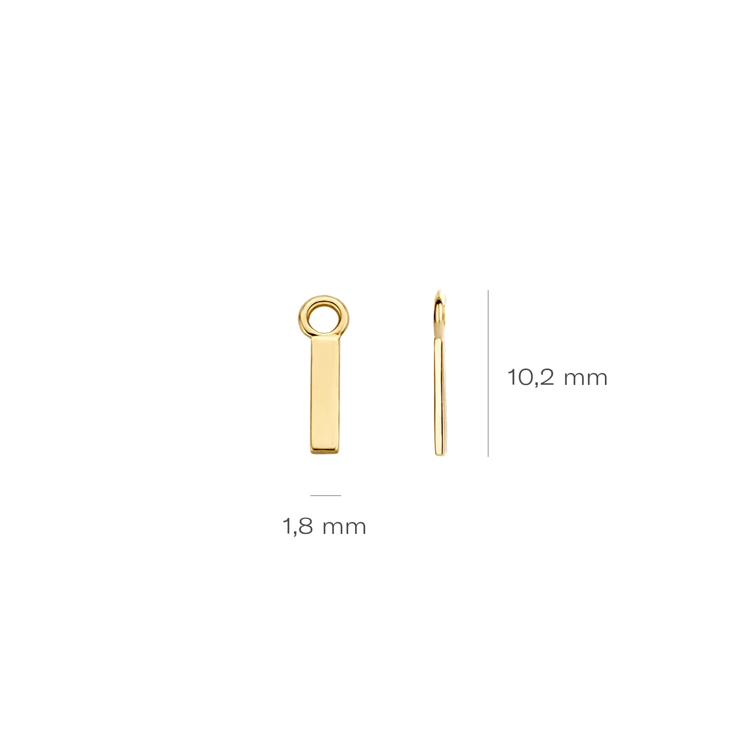 Blush Oorbedel 9056YGO - Geel Goud (14k)