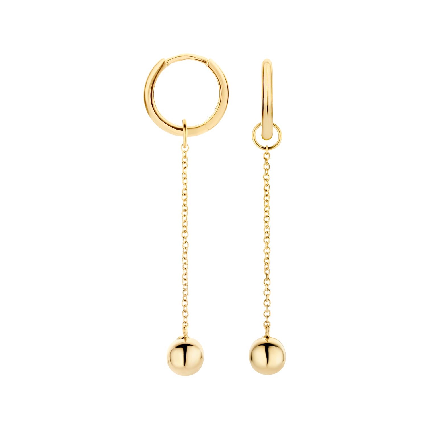 Blush Oorbedels 9082YGO - Geel Goud (14k)