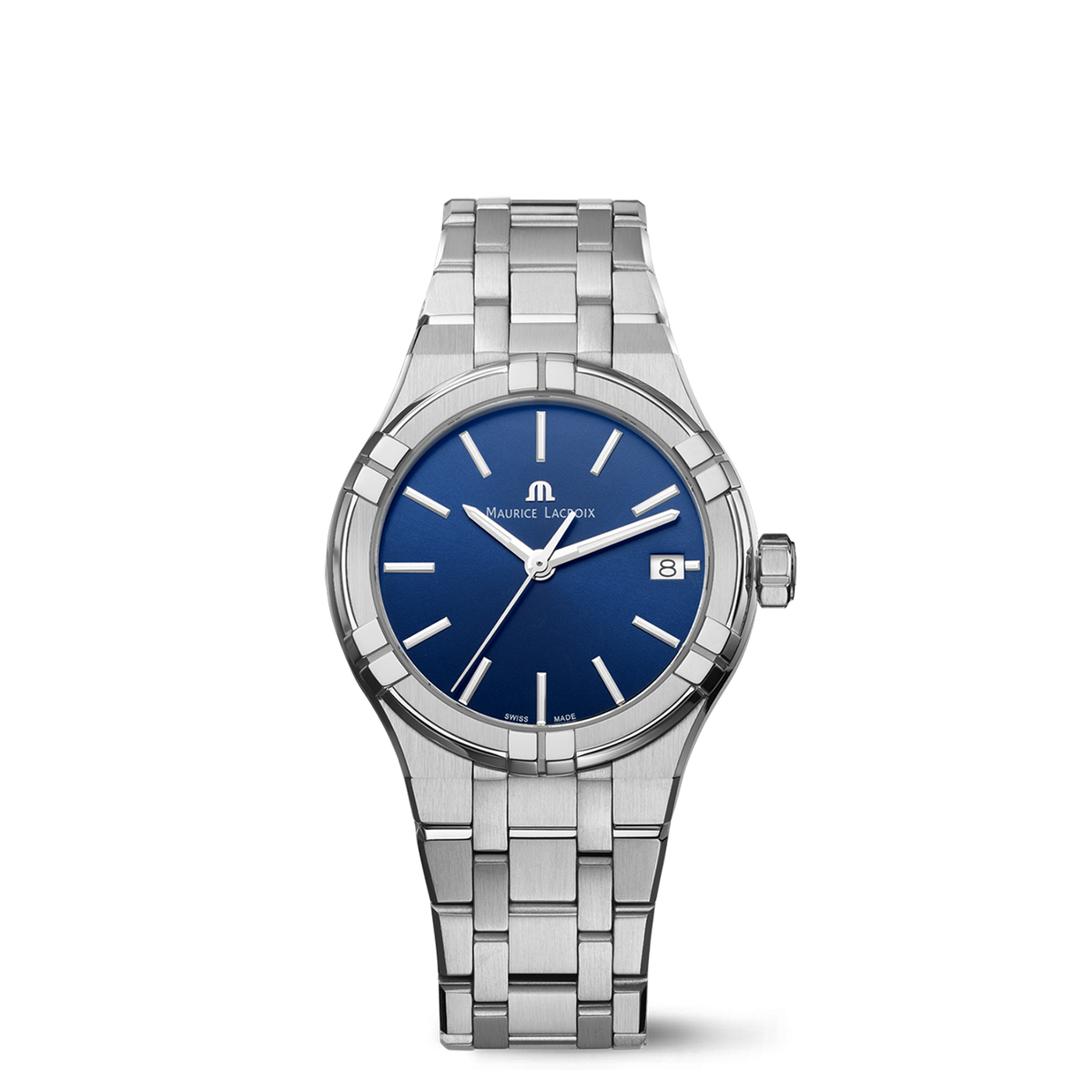 MAURICE LACROIX AIKON QUARTZ DATE 35MM AI1106-SS002-430-1