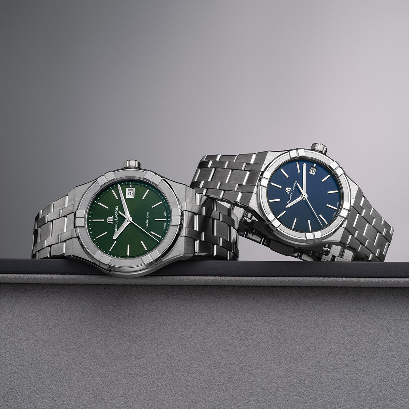 MAURICE LACROIX AIKON QUARTZ DATE 40MM AI1108-SS002-430-1