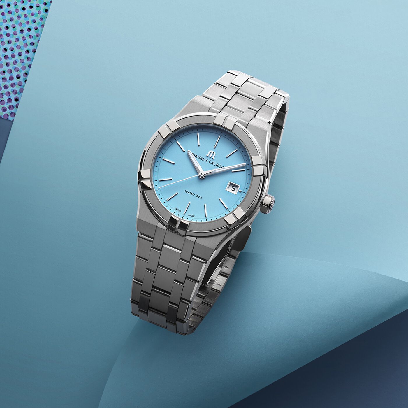 MAURICE LACROIX AIKON QUARTZ DATE 40MM AI1108-SS002-431-1