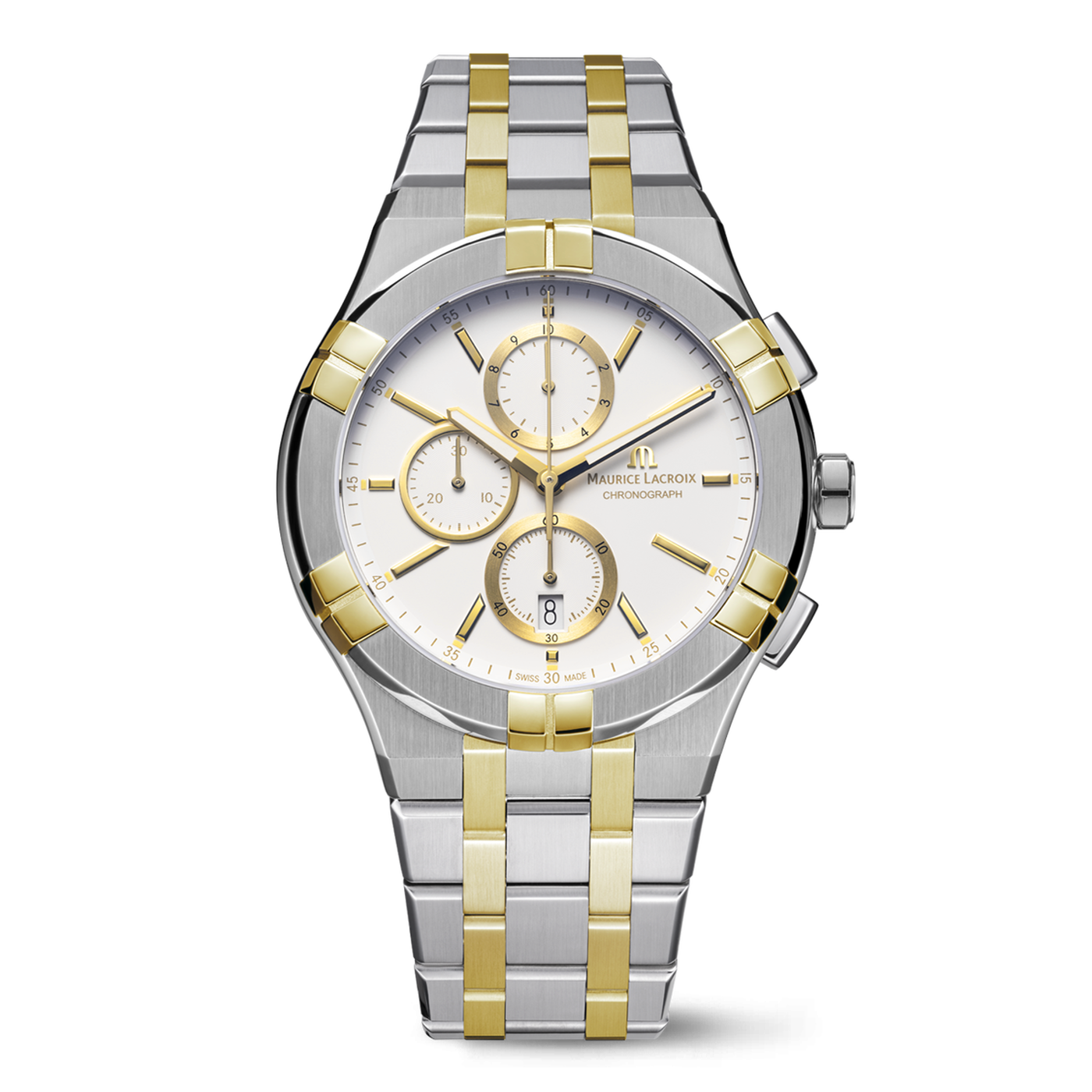 MAURICE LACROIX AIKON QUARTZ CHRONOGRAPH 42MM AI1118-PVY03-130-1