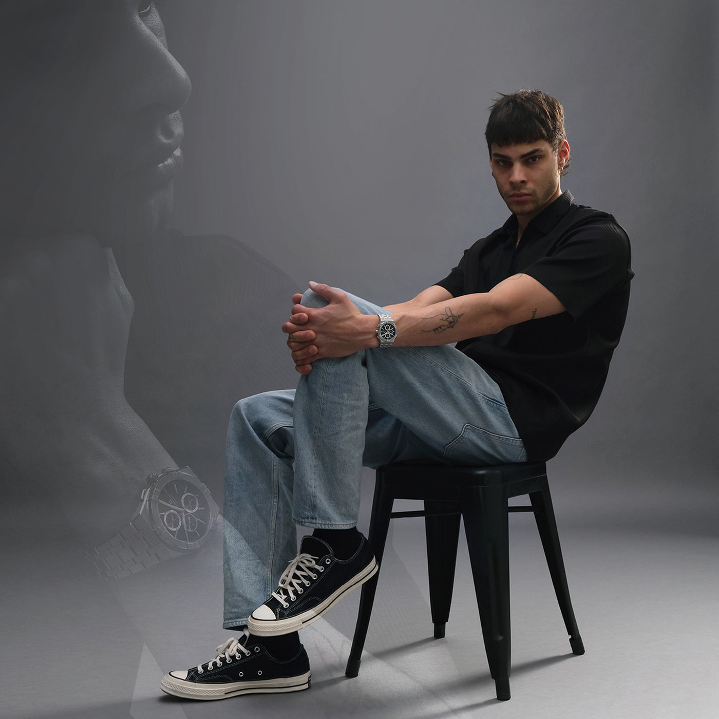 MAURICE LACROIX AIKON QUARTZ CHRONOGRAPH 42MM AI1118-SS002-330-1