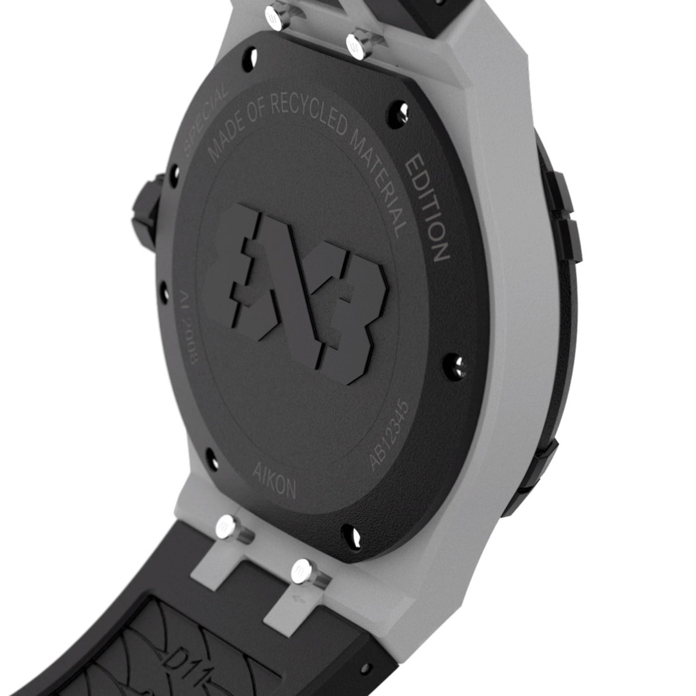 MAURICE LACROIX AIKON TIDE 40MM SPECIAL EDITION FIBA 3X3 BLACK/COOL GREY AI2008-20YZ0-200-0