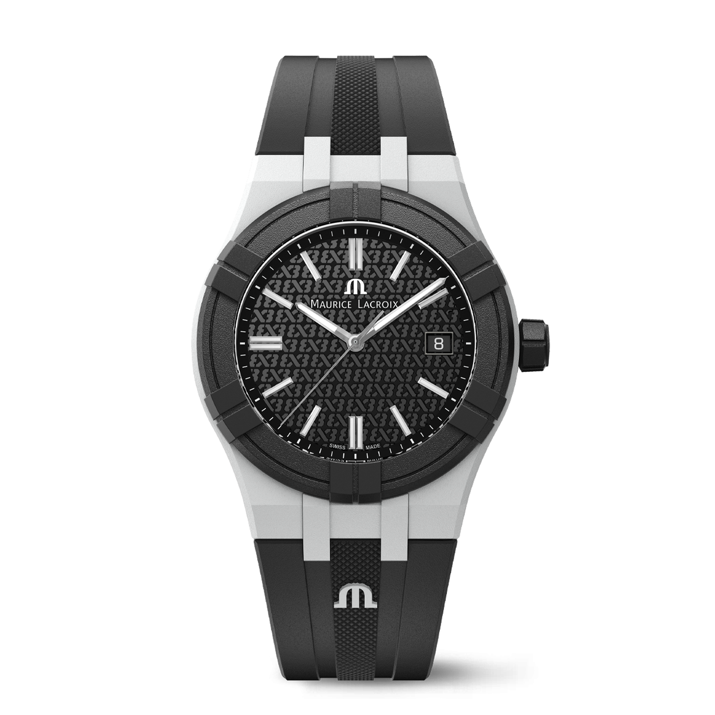 MAURICE LACROIX AIKON TIDE 40MM SPECIAL EDITION FIBA 3X3 BLACK/COOL GREY AI2008-20YZ0-200-0