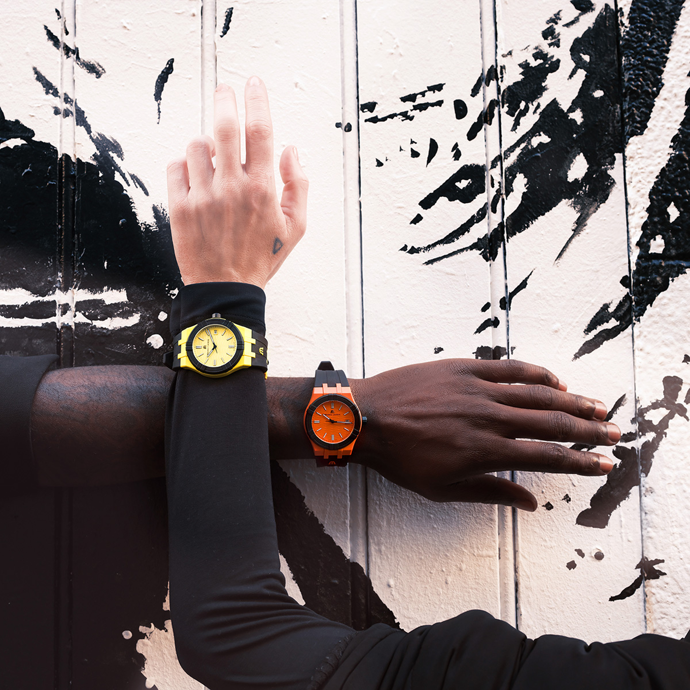 MAURICE LACROIX AIKON TIDE 40MM ORANGE/BLACK AI2008-50050-300-0