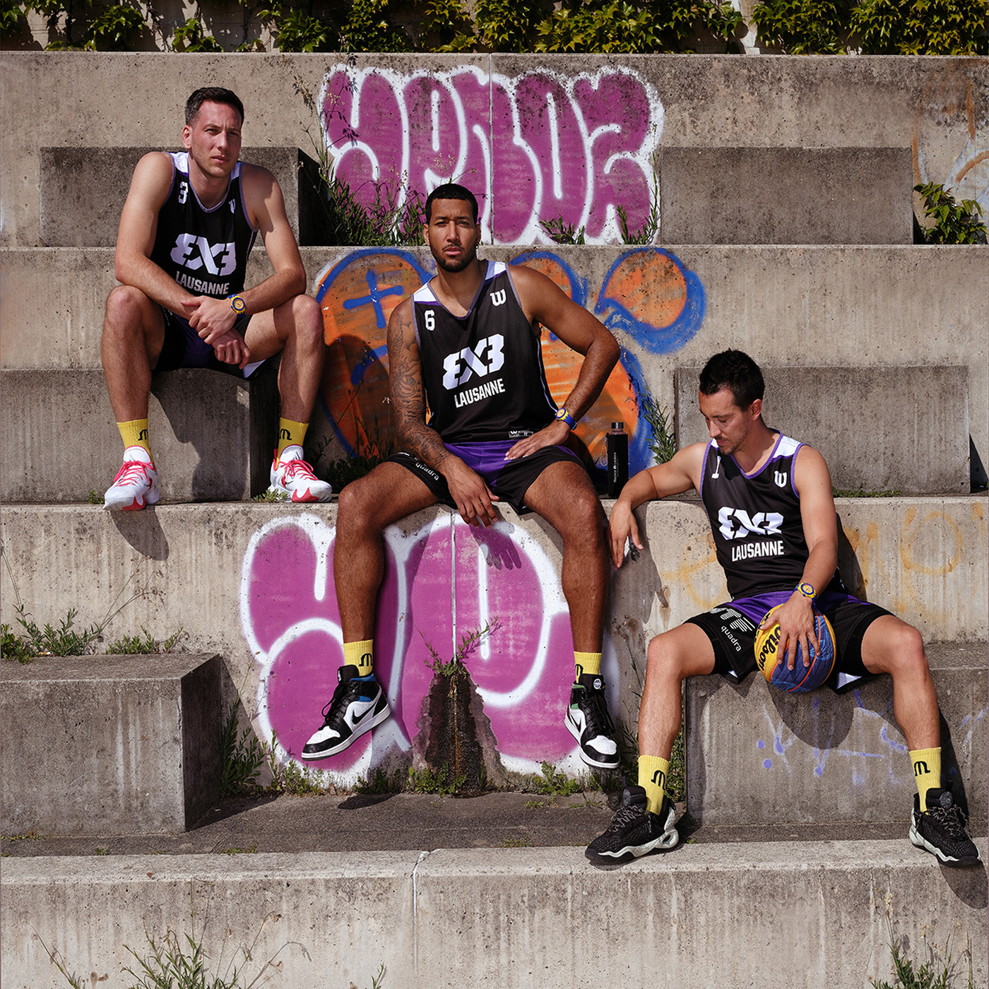 MAURICE LACROIX AIKON TIDE 40MM SPECIAL EDITION FIBA 3X3 FIBA COLOURS AI2008-68YZ8-800-0