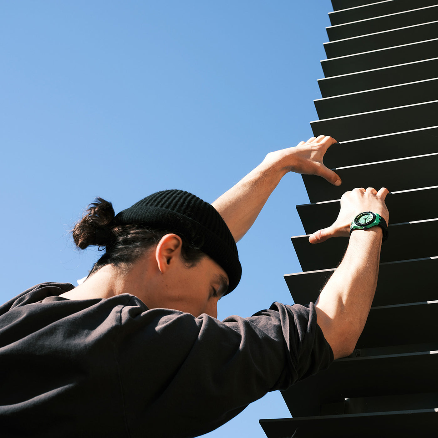 MAURICE LACROIX AIKON TIDE 40MM GREEN/BLACK AI2008-70070-300-0