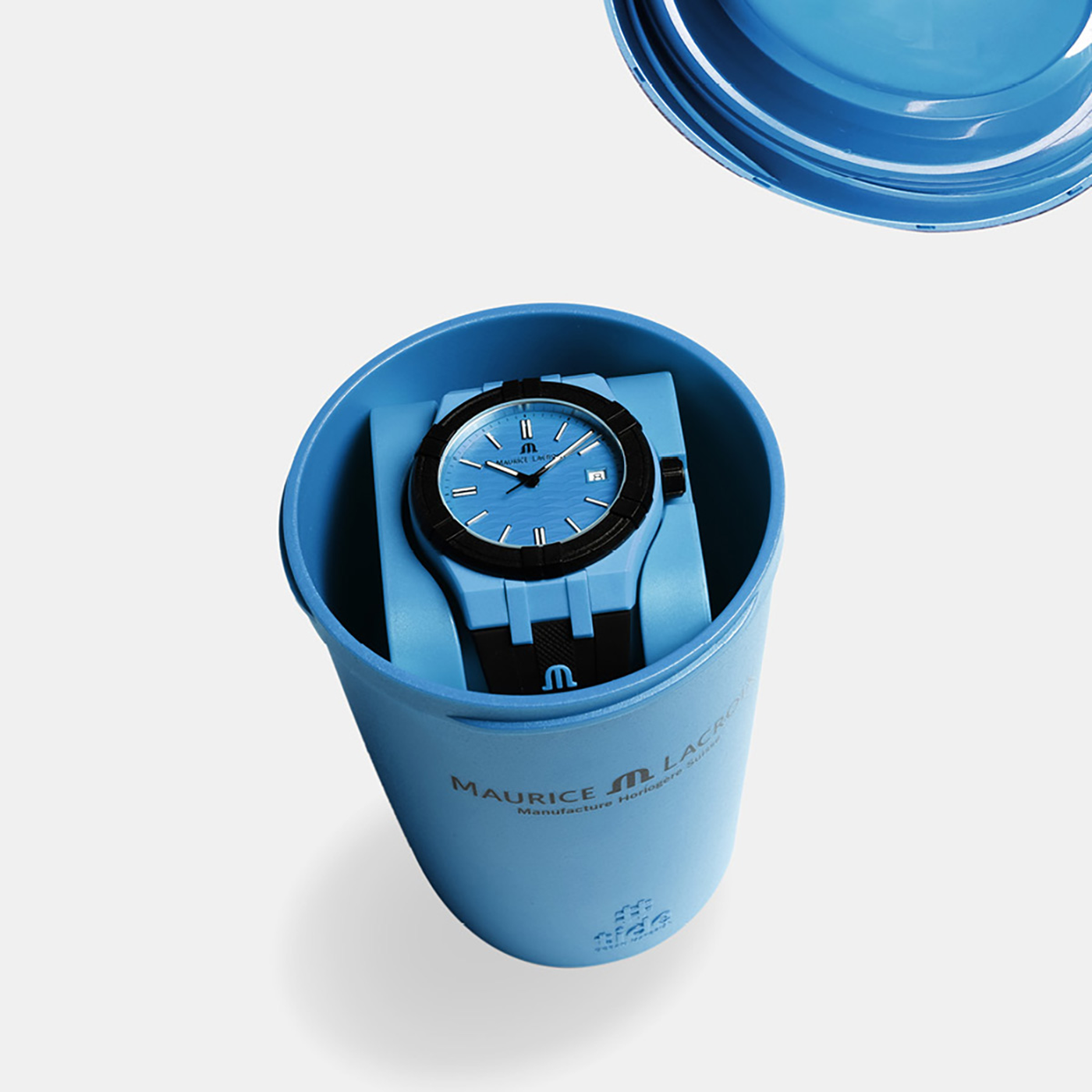 MAURICE LACROIX AIKON TIDE 40MM BLUE/BLACK AI2008-80080-300-0