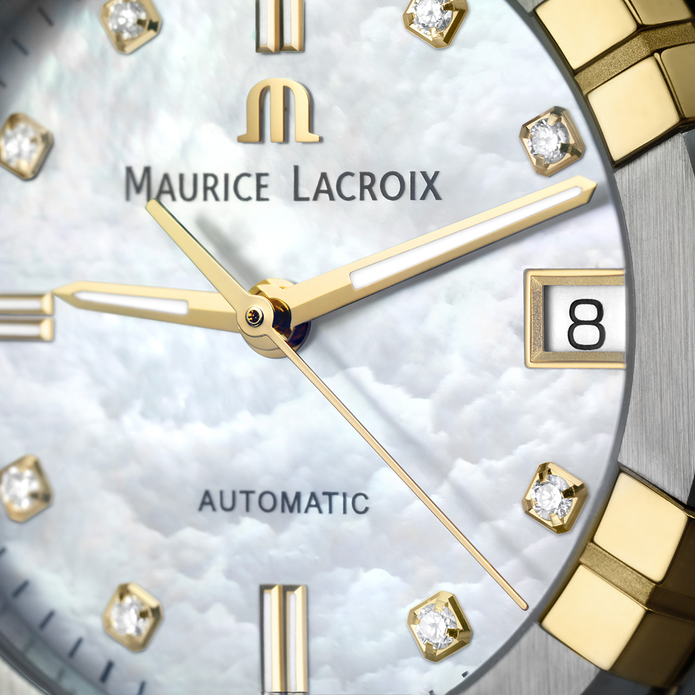 MAURICE LACROIX AIKON AUTOMATIC DATE 35MM AI6006-PVY13-170-1