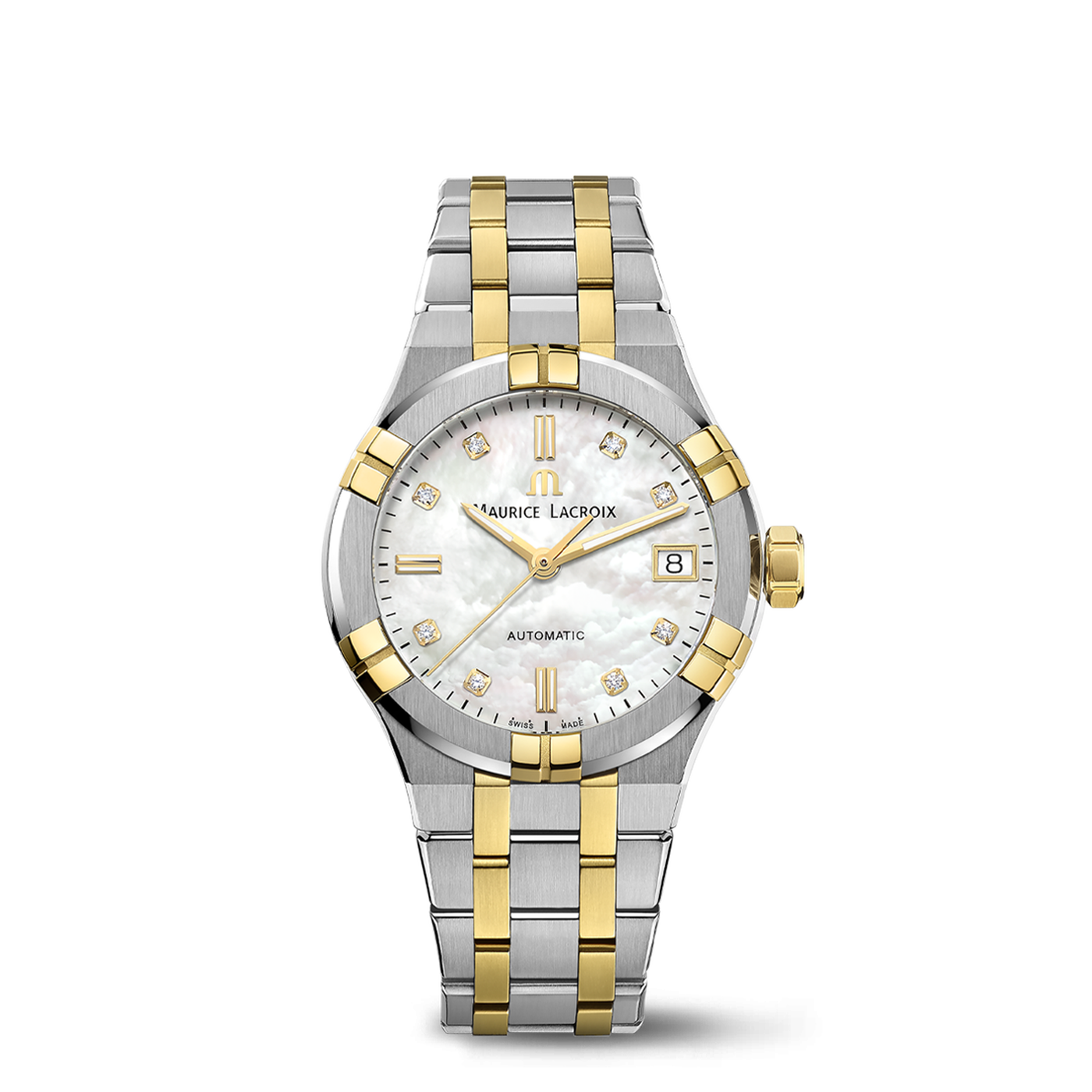 MAURICE LACROIX AIKON AUTOMATIC DATE 35MM AI6006-PVY13-170-1