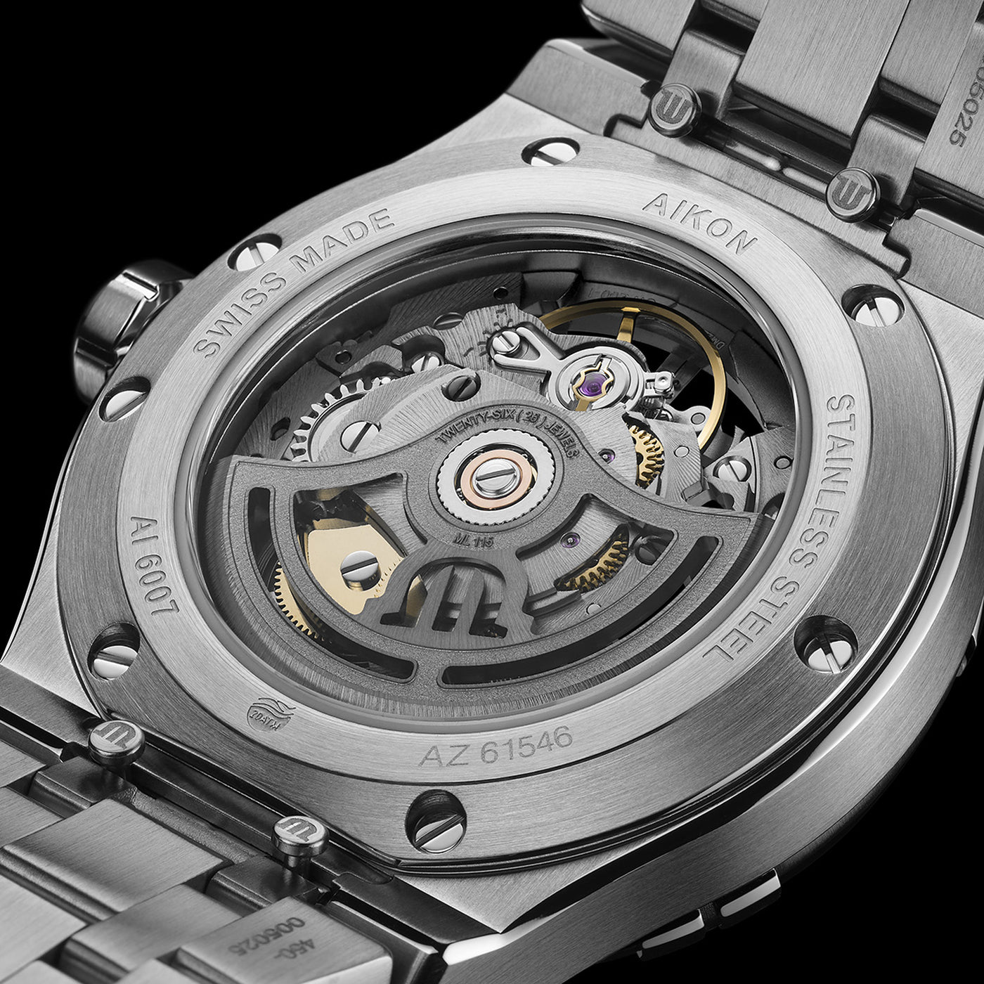 MAURICE LACROIX AIKON AUTOMATIC 39MM SKELETON AI6007-SS002-030-1